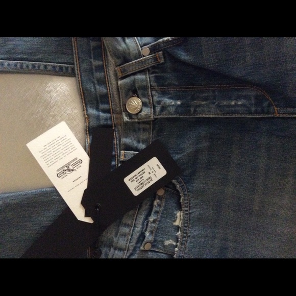 RAG & BONE Hel with Holes Boy Jean NWT SZ26 - Picture 4 of 8